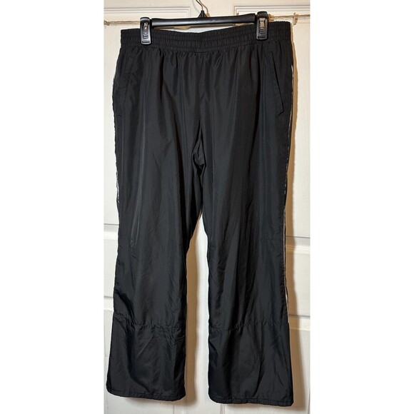 Xersion Women’s Size L Black Pocketed Drawstring Waist Lightweight Pants READ - Picture 1 of 13
